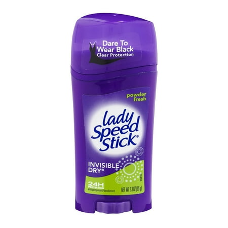 Lady Speed Stick Invisible Dry Antiperspirant/Deodorant Powder Fresh, 2.3 OZ