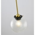 thumbnail image 4 of Bethel International Single Pendant Lighting Gold Metal & Glass, 4 of 5