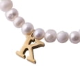 thumbnail image 2 of Pulseras Mujer de Perlas con Iniciales Oro 18k LuckyLy, Modelo Galia blanco UNITALLA, 2 of 6