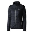 thumbnail image 2 of Women's Cutter & Buck Navy Scranton Wilkes-Barre RailRiders Rainier Primaloft Eco Full-Zip Jacket, 2 of 3