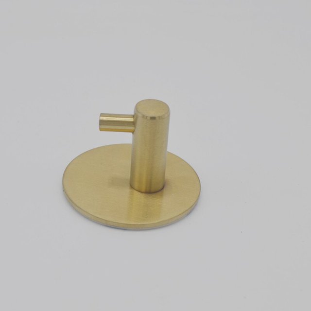 Gancho para bata negro SUS304, gancho para pared, gancho para toallas para baño, gancho para abrigos de acero inoxidable, colgador de gancho a prueba de herrumbre para accesorios de cocina Deng Xun unisex