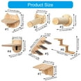 thumbnail image 3 of Corner Perch,Wall-Mounted Climbing Shelf with Felt Pads, for Indoor Felines Exercise & Play, 3 of 8