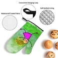 thumbnail image 5 of YFYANG Oven Mitts and Pot Holders Sets 4 Pieces, Non-Slip Heat Resistant Running Little Girl Kitchen Glove Pot Mat for Cooking and Baking, 5 of 8