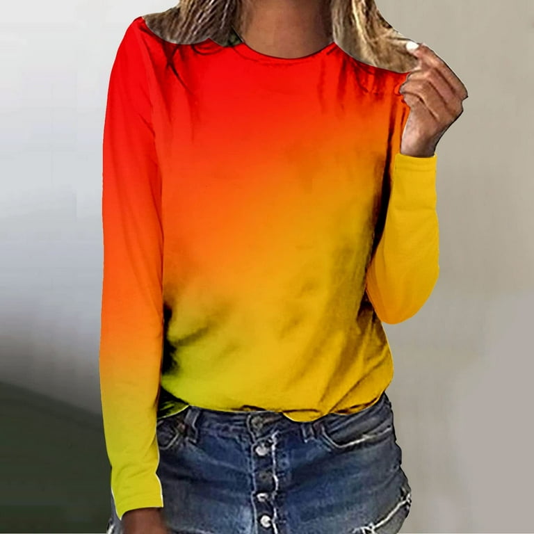 HAPIMO Rollbacks Women's Fashion Shirts Cozy Casual Sweatshirt T