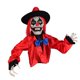 thumbnail image 5 of Estaca de jardín con forma de fantasma de payaso espeluznante para casa embrujada, decoración exterior de Halloween. Sin sonido, 5 of 9