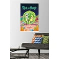 thumbnail image 2 of Rick And Morty - Cover Wall Poster with Wooden Magnetic Frame, 22.375" x 34", 2 of 3