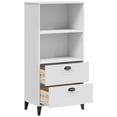 thumbnail image 3 of vidaXL Bookcase VIKEN White 60x35x123 cm Engineered Wood, 3 of 5