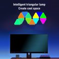 thumbnail image 3 of APLICACIÓN LUZ DE PARED DE CONTROL Remoto, 12 set Decorative Triangular Light Panel para Juegos, 3 of 7