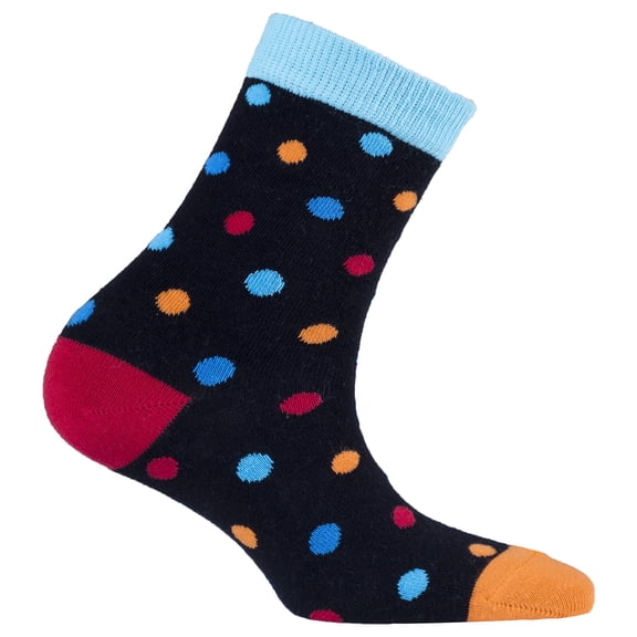 Black Sky Dot Socks
