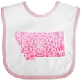 thumbnail image 3 of Inktastic Montana Silhouette Mandala Boys or Girls Baby Bib, 3 of 4