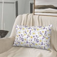 thumbnail image 5 of Lsque Daisies Flowers Pattern Pillow Case – Soft & Cozy Throw Pillow Cover, Hypoallergenic Cushion Case for Sleeping Women with Envelope Closure-14"x20", 5 of 6