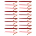 thumbnail image 1 of 20pcs Tent Stakes V Shape Heavy Duty Tent Peg With Ropes For Outdoor Camping Canopy 9in Red, 1 of 8
