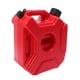 thumbnail image 5 of Motorcycle Red 3L Backup Fuel Tank Plastic Petrol Tanks Canister ATV, 5 of 5