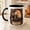 Black, variant on LANG ECOMMERCE Personalized Name Mug Spooky Skeleton Ghost Purple Ceramic Coffee Cup Halloween Gift