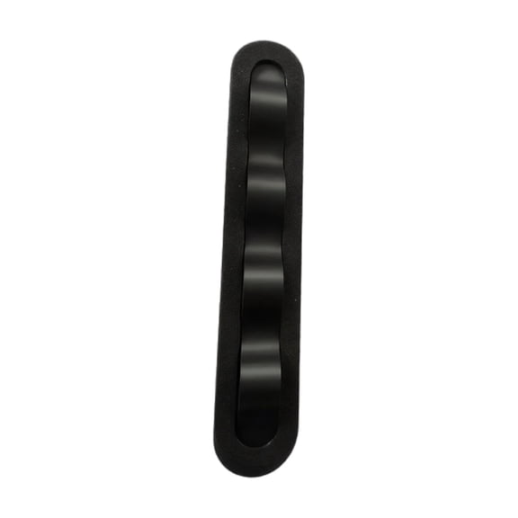 Wave-Shaped Wall Mount Eyewear Holder for Sunglasses Glasses Entryway Bedroom Display Organization Rack Stand Black