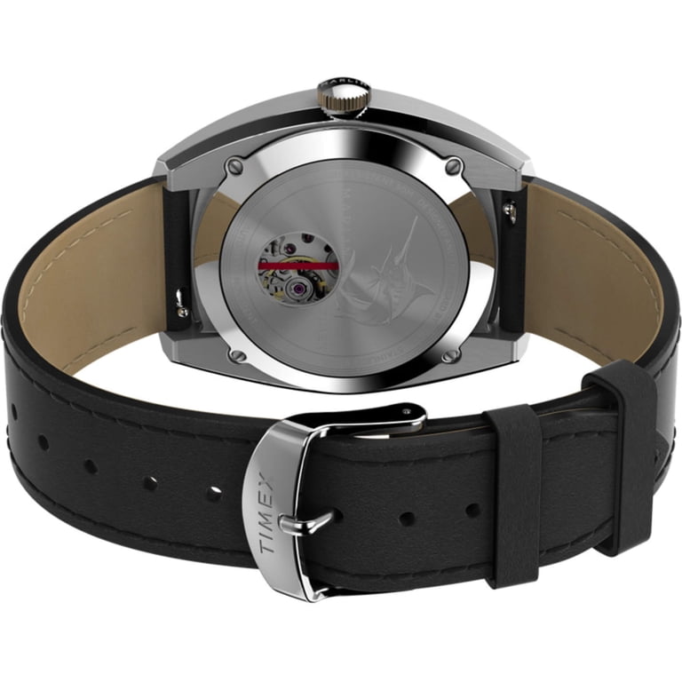 Timex TW2V62100 Men's Marlin Automatic Watch, Stainless Steel Case
