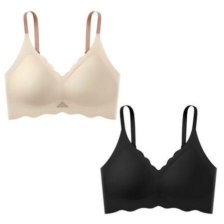 Latex seamless underwear bra ladies big breasts show small breasts thin