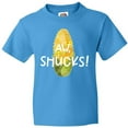 thumbnail image 3 of Inktastic Aw, Shucks Corn on the Cob Humor Youth T-Shirt, 3 of 5