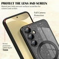 thumbnail image 3 of for Samsung Galaxy S24 Plus 5G Magnetic Case, Luxury Sparkle Glitter Case Cover Soft TPU Full Camera Lens Protection Bling Anti-Scratch Shockproof Case for Samsung Galaxy S24 Plus-Black, 3 of 14
