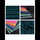 thumbnail image 5 of Camisetas Básicas Ajustadas Informales de Cuello Redondo y Larga Acanaladas para Mujer Azul y Verde L, 5 of 6