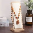 thumbnail image 6 of Freestanding Necklace Easel Display Stand Holder Multiple Necklace Jewelry Showcase Stand for Necklaces Home Decor, 6 of 17