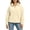 Yellow, variant on vdgthytj Sweatshirts for Women Long Sleeve Quarter Zip Lapel Collar Fleece Loose Fitted Fall Winter Warm Casual Pullover Tops(Small,Yellow)