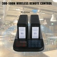 thumbnail image 3 of KFFKFF F103 Restaurant Pager System 20 Pagers, Max 98 Beepers Wireless Calling System, Touch Keyboard with Vibration, Flashing and Buzzer, 3 of 9