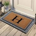 thumbnail image 6 of A1HC First Impression Rubber and Coir Albena 24" X 36" Bronze Finished Heavy Duty Monogrammed Doormat, 6 of 8