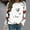 White, variant on Tops for Women Trendy Viikei Womens Tops Long Sleeve Sweatshirts,Women's Valentine's Day Printed Long Sleeved Round Neck Top/shirt Multicolor XXL