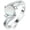 8, variant on THOYAS White Opal Engagement Rings for Women 925 Sterling Silver with Teardrop Synthetic Gemstones Dainty CZ Ring Jewelry for Promis Weddings