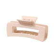 thumbnail image 2 of 8-Piece 4.3 Inch 90s Retro Large Matte Hair Claw Clips Set for Women & Girls - Sturdy Plastic Acrylic with Metal Spring & Inner Teeth, Holds Thick/Thin Hair Securely, Lightweight for All-Day Comfort, 2 of 6
