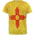 thumbnail image 2 of New Mexico Vintage Distressed State Flag All Over Mens T Shirt Multi 2XL, 2 of 2