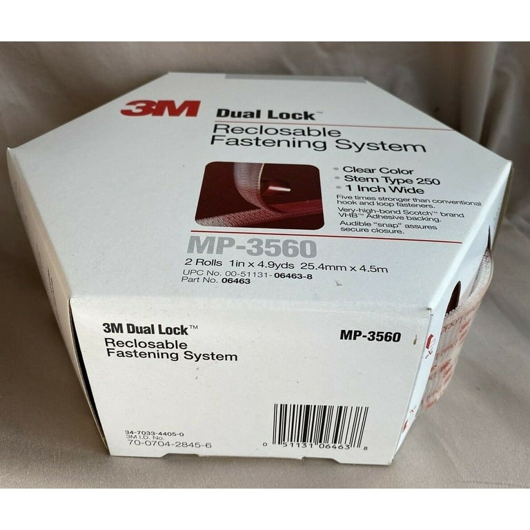 3M Dual Lock Reclosable Fastener System - Walmart.com 