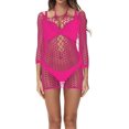 thumbnail image 1 of 2023 - Red de pesca sexy para mujer, lencería fina, sexy, para verano, red de pesca, lencería para mujer Rosa encendido Talla Única Rosa encendido Talla Única Xishao ropa, 1 of 1