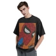 thumbnail image 3 of Spider-Man Vintage Washed Drop Shoulder Short Sleeve T-Shirt - Iron On, 3 of 7
