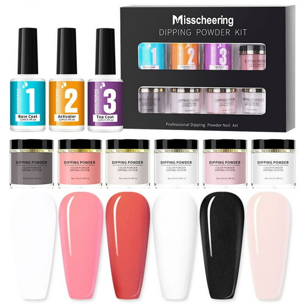Polvo de inmersión para uñas, polvo de infiltración para uñas, sellador inferior, desecante, 36 ml, para decoración de uñas