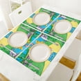 thumbnail image 5 of BUBBLE GUPPIES Place Mats, Decorative Placemats Set of 4 Washable Table Mats for Indoors & Outdoors Dining Table Setting Birthday Party Supplies, 12 X 18 Inch, 5 of 8