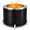 black, variant on Eclaron 19.5'' Smokeless Fire Pit with Stand, Stainless Steel Wood Burning Outdoor Patio Fire Pit, Black