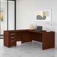 thumbnail image 2 of Bush Furniture 72" L-Shaped Desk w/Mobile File Cabinet and Return Hansen Cherry STC007HCSU, 2 of 9
