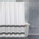 thumbnail image 4 of Yhmxh Decoración del baño Cortina de ducha con estampado de rayas, cortina de baño con perforación, cortina de baño con patrón de partición de baño Gabinete de almacenamiento de baño, 4 of 5