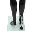 thumbnail image 5 of vidaXL Full Body Female Mannequin with Glass Base Glossy Black 68.9", 5 of 11