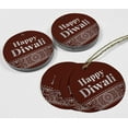 thumbnail image 4 of Inkdotpot Pack Of 50 Real Silver Foil Paper Tags Happy Diwali Favor Hang Tags, 4 of 7