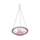 thumbnail image 3 of Baño para pájaros colgante, resistente, de gran capacidad, para exteriores. Rosa rojo, 3 of 9