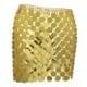 thumbnail image 5 of Accesorios de Vestuario BLESIY Falda de Lentejuelas de Metal Dorado, 5 of 7