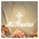 thumbnail image 2 of Letrero De Neón Mi Bautizo Con Cruz Religiosa Luz Regulable, Alimentación USB Para Celebraciones,fiestas Cristianas Decoración De Pared 40cmx22.2cm, 2 of 6