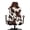 Brown Cow Print, variant on XYZCANDO Bald Eagle Gaming Chair Cover Stretchy Stretchable Elastic Gaming Chair Protective Cover from Cats Personalization Chair Protector Suitable for Most Game Chairs