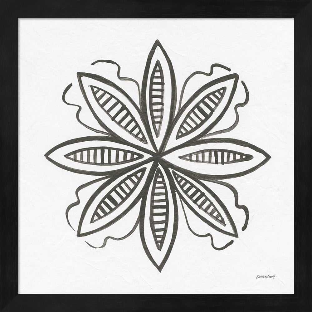 Great Art Now Patterns of the Amazon Icon I by Kathrine Lovell Framed