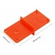 thumbnail image 4 of Fiudx Localizador de Guía de Bisagras, Herramienta de Posicionamiento para Taladrar y Trabajar La Madera, Material Pp Duradero, Color Naranja, Instalación En Puertas de Gabinete, Fácil de Usar, Tamañ, 4 of 7