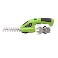 thumbnail image 2 of Cordless Grass Shear and Shrubbery Trimmer,2-in-1 Portable Handheld Hedge Trimmer, Electric Grass Trimmer, USB Lightweight Grass Cutter Grass Shear for Garden Lawn Yard, 2 of 6