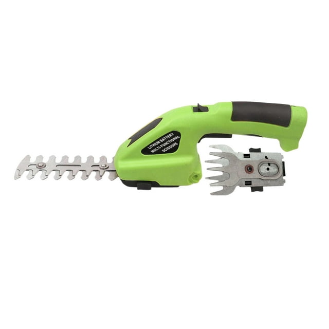 Small Trimmer For Branches And Grass, Dual Blades With Usb Rechargeable Battery, Lightweight For Garden Use, Includes 1 Set For Home Care